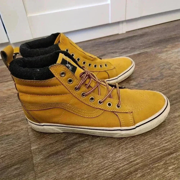 Vans Shoes - Vans yellow All Weather MTE shoe - unisex Mens 9 Womens 11